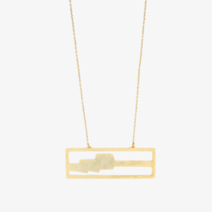 Abstract Rectangle Neckpiece