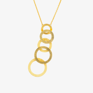 Dangling Circle Neckpiece