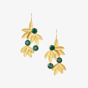 Emerald Fern Earrings