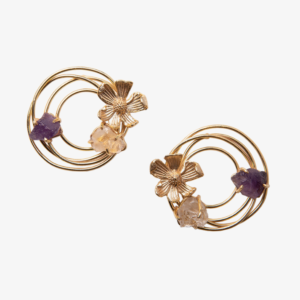 Circle of Flowers Studs