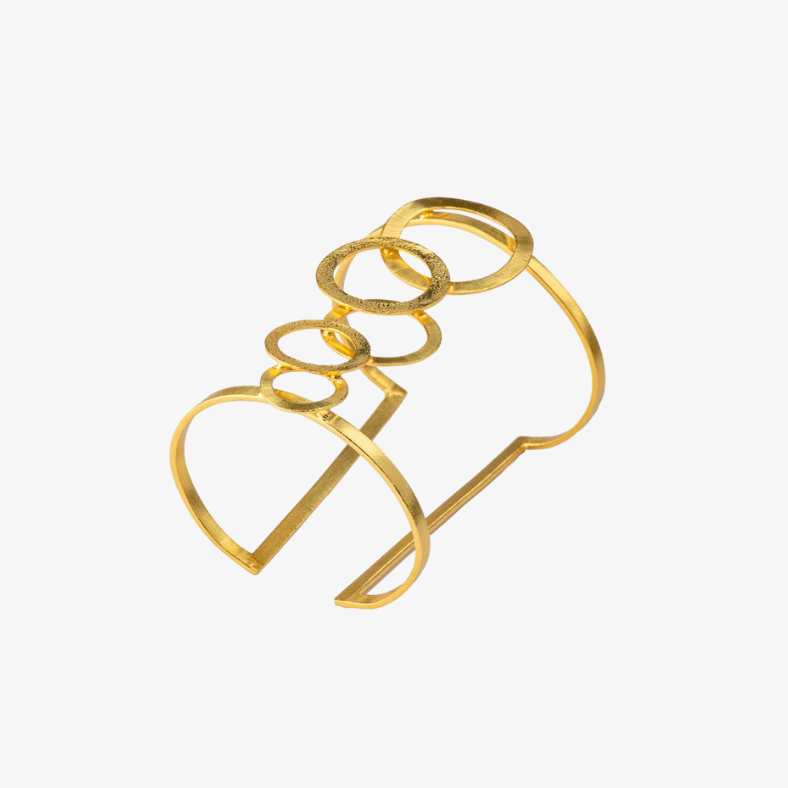 Dangling Circle Cuff