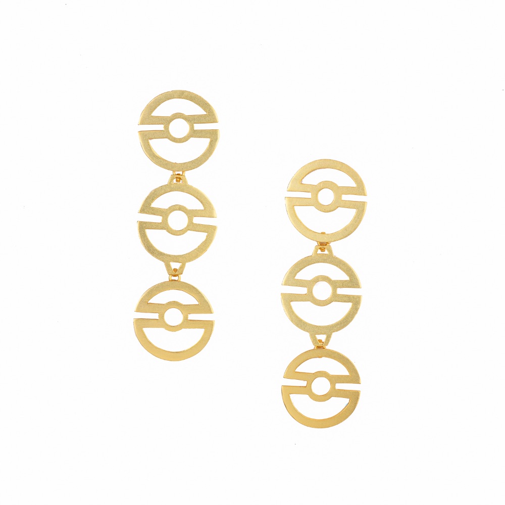Three Circle Earring