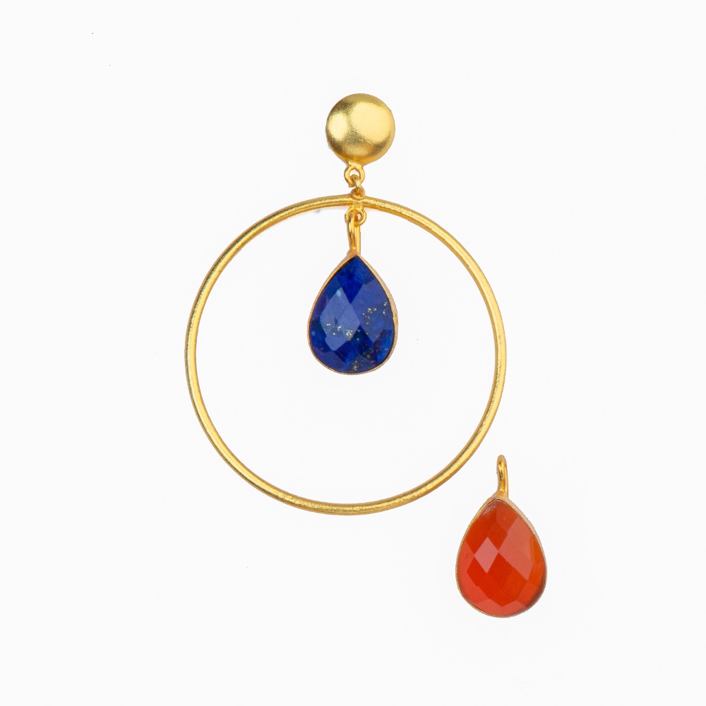 Vibrance Circle Earrings