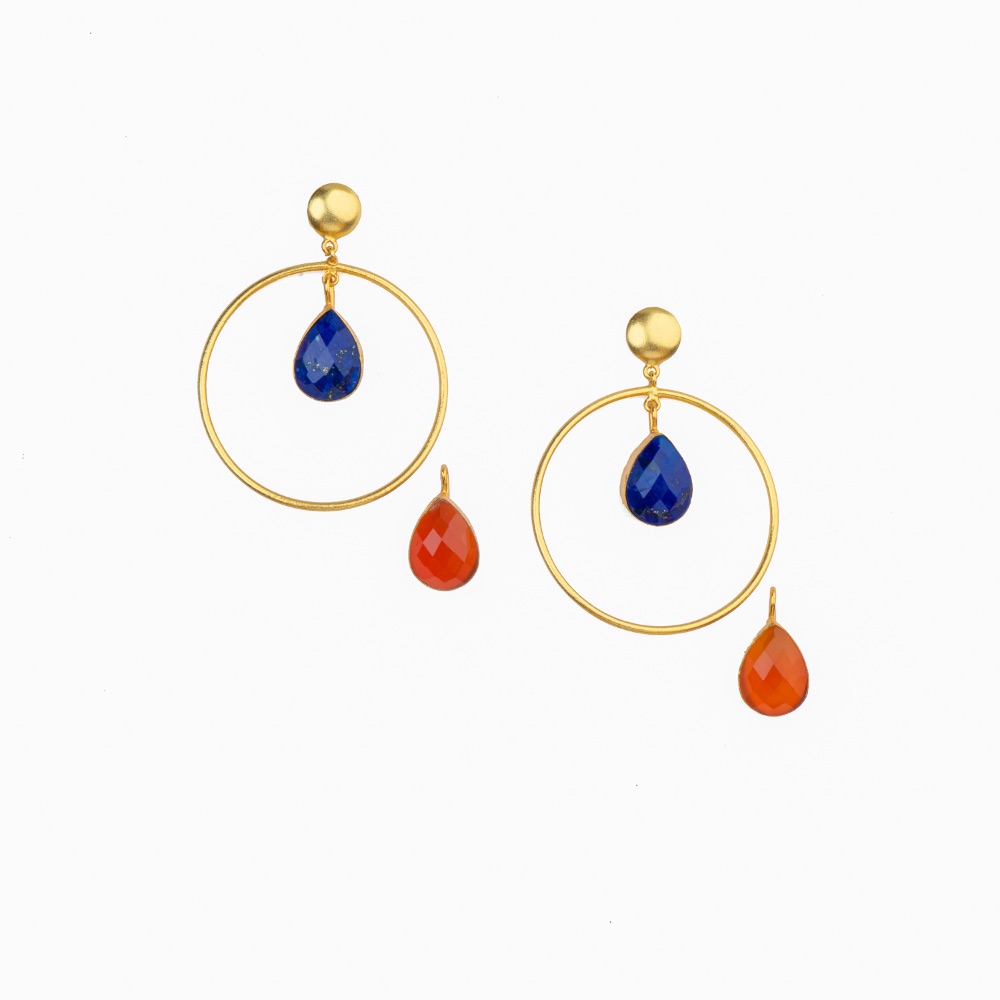 Vibrance Circle Earrings